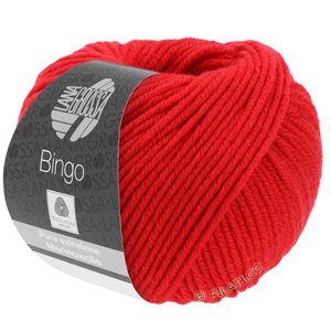 Lana Grossa BINGO  Uni/Melange | 020-rouge lumineux