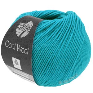 Lana Grossa COOL WOOL   Uni | 0502-bleu turquoise
