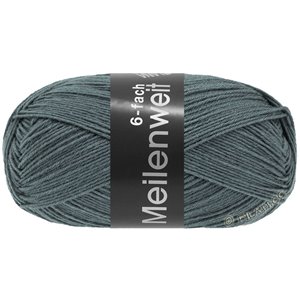 Lana Grossa MEILENWEIT 6-FACH 150g  Uni | 9249-bleu gris