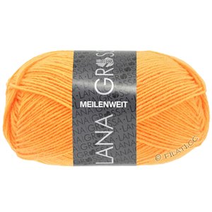 Lana Grossa MEILENWEIT 50g | 1396-orange néon