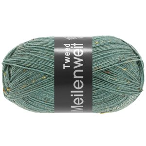 Lana Grossa MEILENWEIT 100g Tweed | 166-gris vert