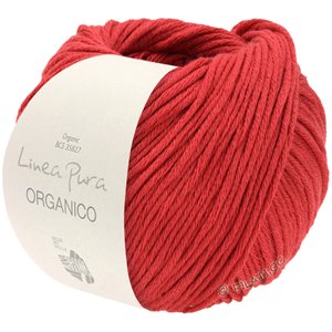 Lana Grossa ORGANICO  Uni (Linea Pura) | 138-roses rouges