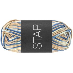 Lana Grossa STAR Print | 351-crème/beige/chameau/bleu gris/jean